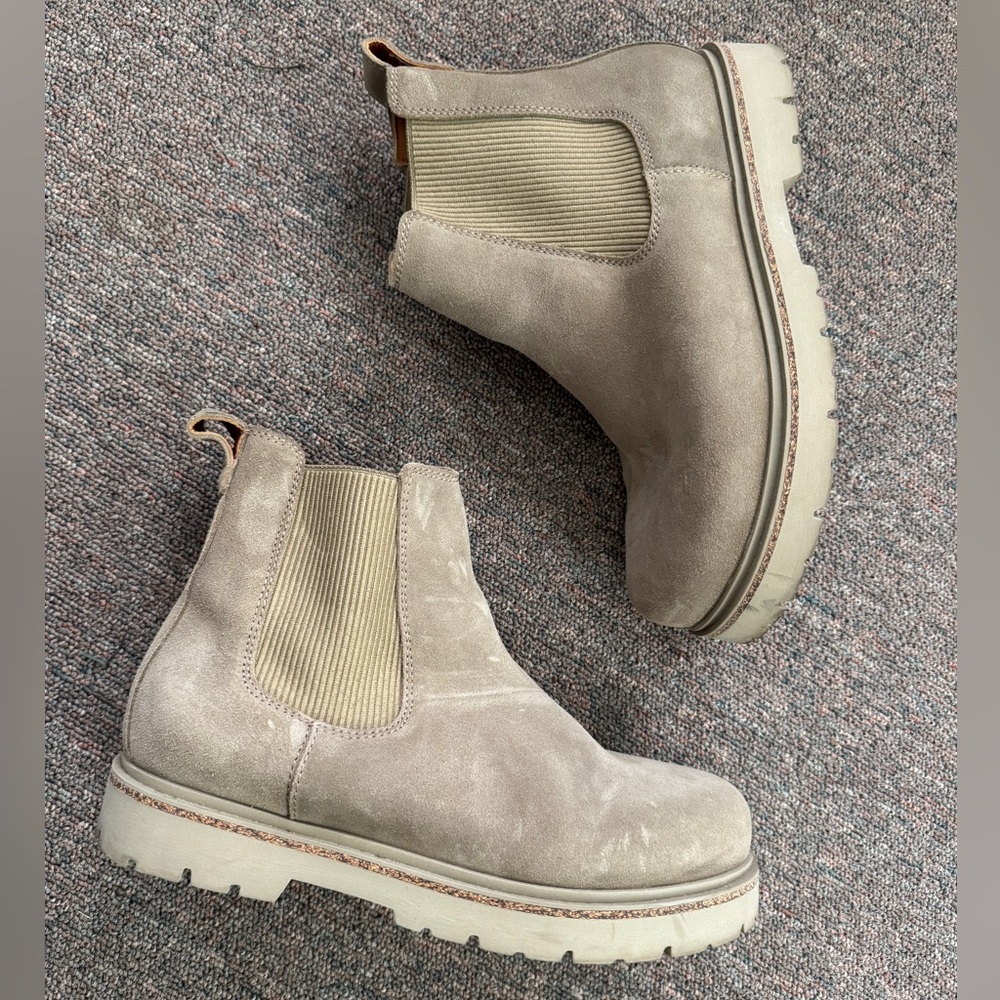 Birkenstock Tan Ankle Boots
